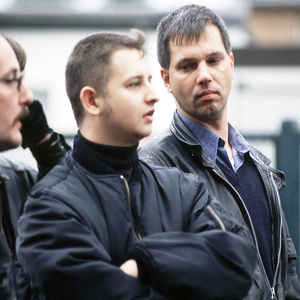Christian Malcoci, Hans-Robert Klug und Christian Worch (v.l.n.r) am 24. Oktober 1998 in Bonn