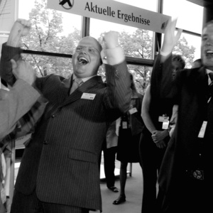 Klaus Beier, Jens Pühse und Stefan Rochow lassen`s krachen. 