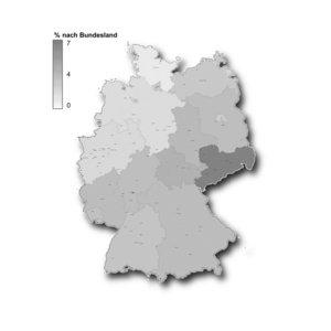 Addition der Stimmen von REPs, NPD und Deutscher Partei – wirklich gravierend sind die Unterschiede nicht