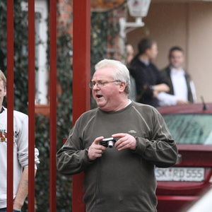 Lothar „Lolo“ Nehrig am 28.02.2009 beim Landesparteitag der NPD in Halberstadt.