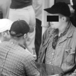 Jürgen G. (rechts) versuchte das alternative Zentrum »Walli« auszukundschaften. 