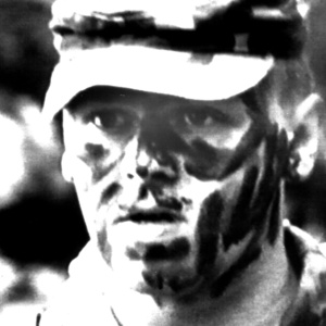 Hans Jörg Schimanek junior beim Wehrsport 1990.