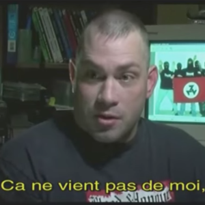 Bart Alsbrook trat im Fernehen als Neonazi auf.