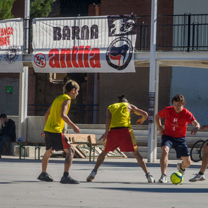 Antifaschistische Kundgebung mit anschließendem Fußballturnier am 11.10. im Parc del Clot