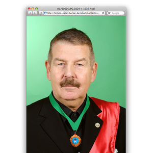 Peter Becker stand als Anmelder einer deutschen KKK Homepage vor Gericht.