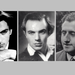 v.l.n.r.: Georges Livschitz, Jean Franklemon und Robert Maistriau