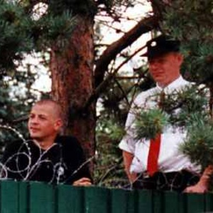 Marcel Schilf (links) zusammen mit dem DNSB-Führer Esben Rohde Kristensen.