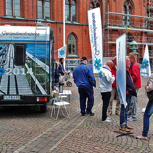 „Sverigedemokraterna“ auf Stimmenfang