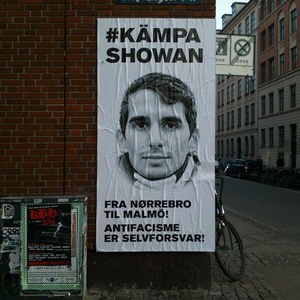Solidaritäts Plakat für Showan S.