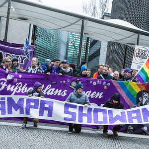 Soliaktion für Showan in Berlin