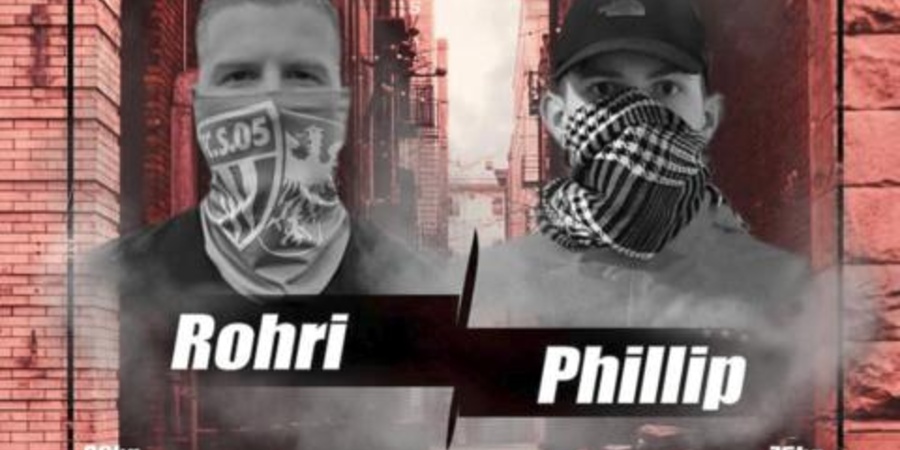 Ankündigung Kampfsportevent zwischen Rohri und einem Phillip