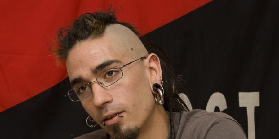 Portrait von Rodrigo Lanza nach dem Absitzen seiner ersten Gefängnisstrafe.