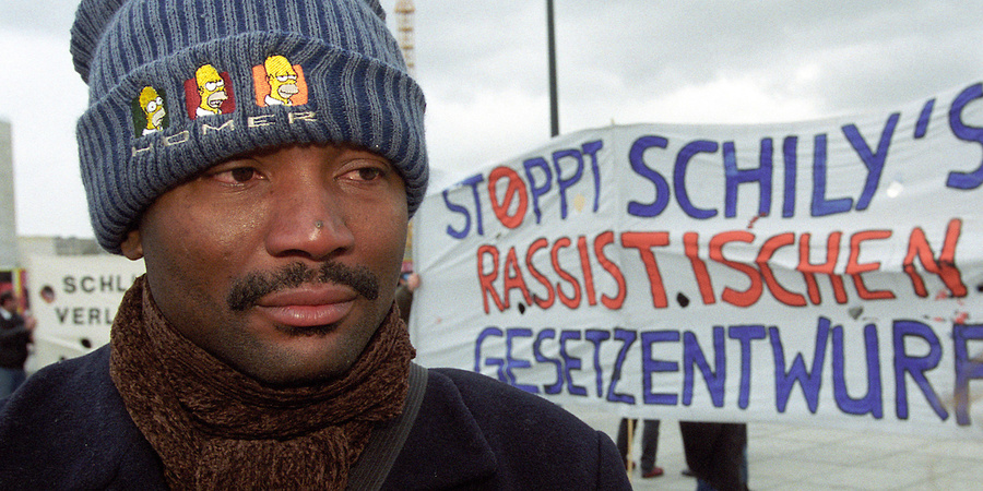 Flüchtlingsrat Protest