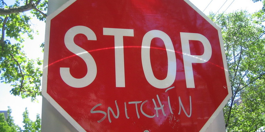 stop snitching