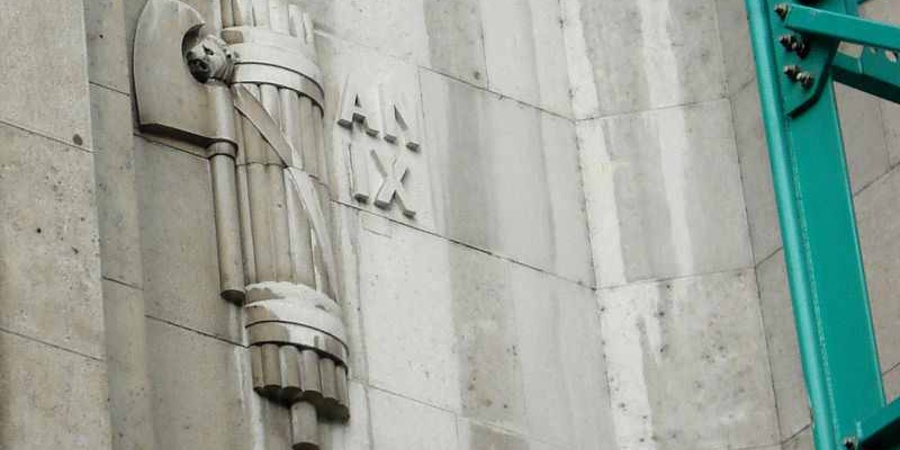 Faschistische Symbolik in Italien.