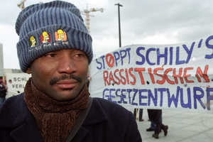 Flüchtlingsrat Protest