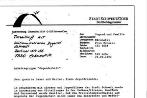 Nationale jugend Schwedt