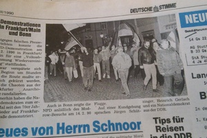 (Faksimile "Deutsche Stimme")