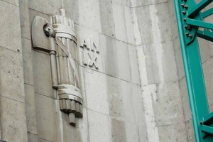 Faschistische Symbolik in Italien.